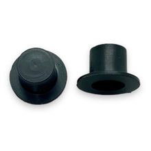 Load image into Gallery viewer, Miniature black top hats acrylic 20pc 10x16mm NO HOLE