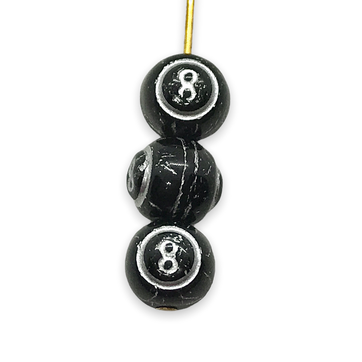 czech-glass-8-ball-beads-black