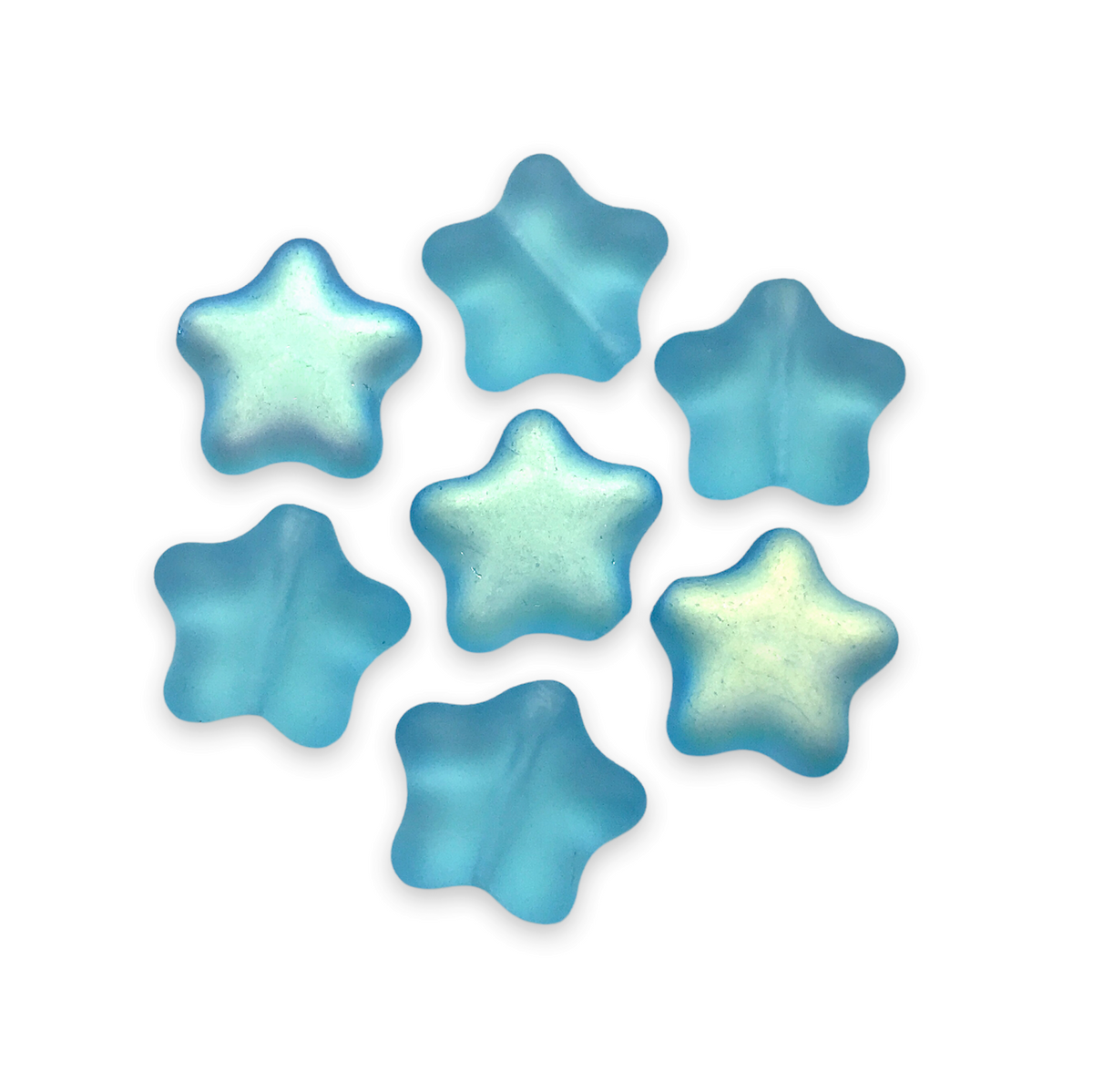 Clear Glass Star Beads by Bead Landing™, 12mm