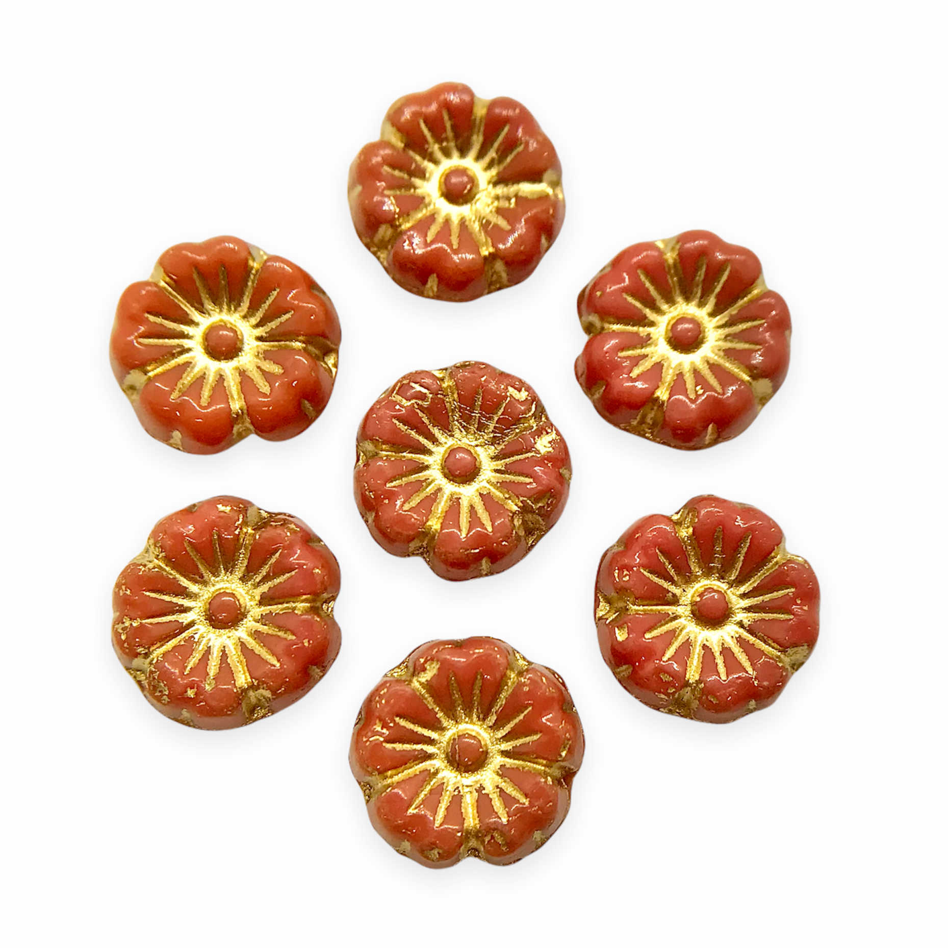 Flowers-Hibiscus – Orange Grove Beads