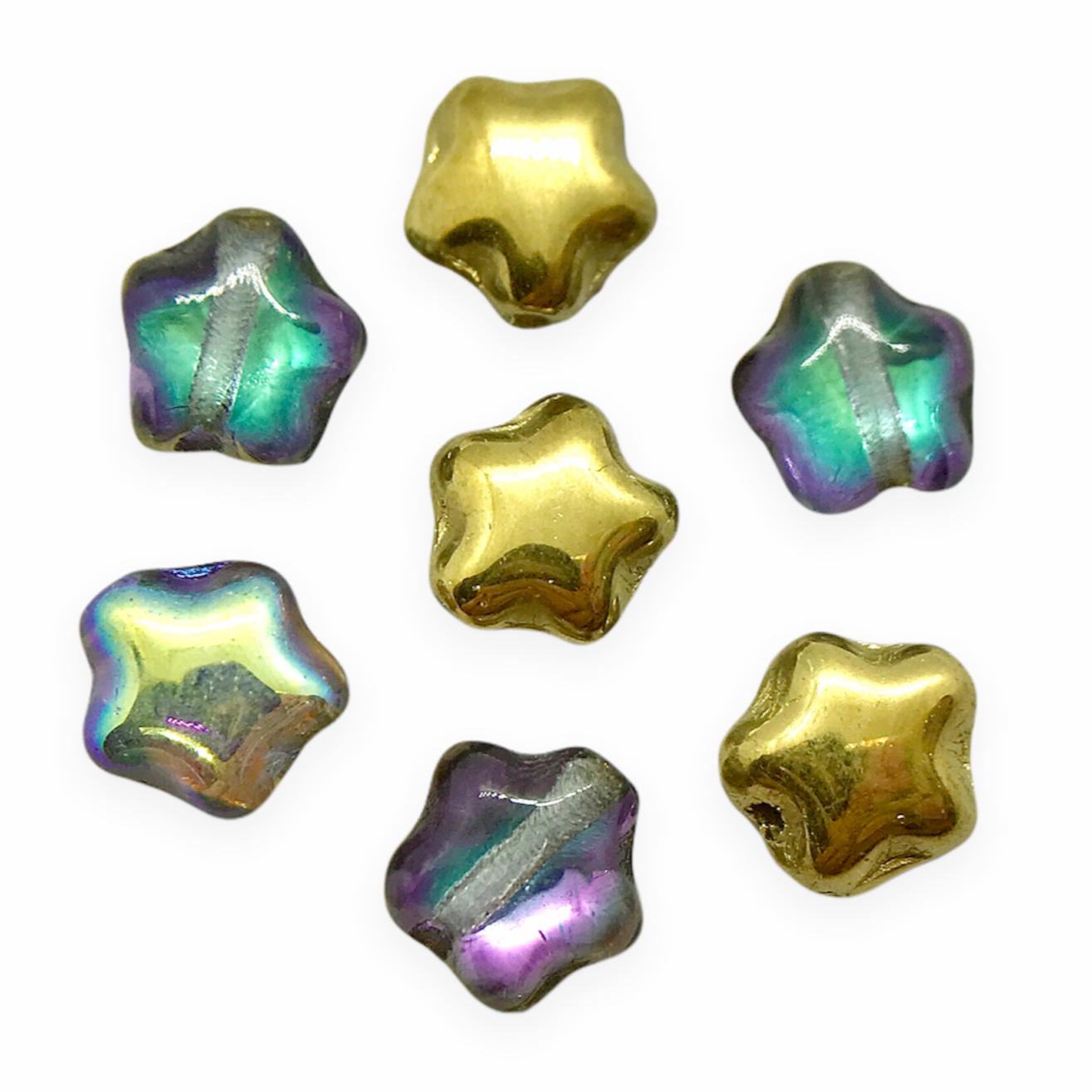 Crystal star beads online